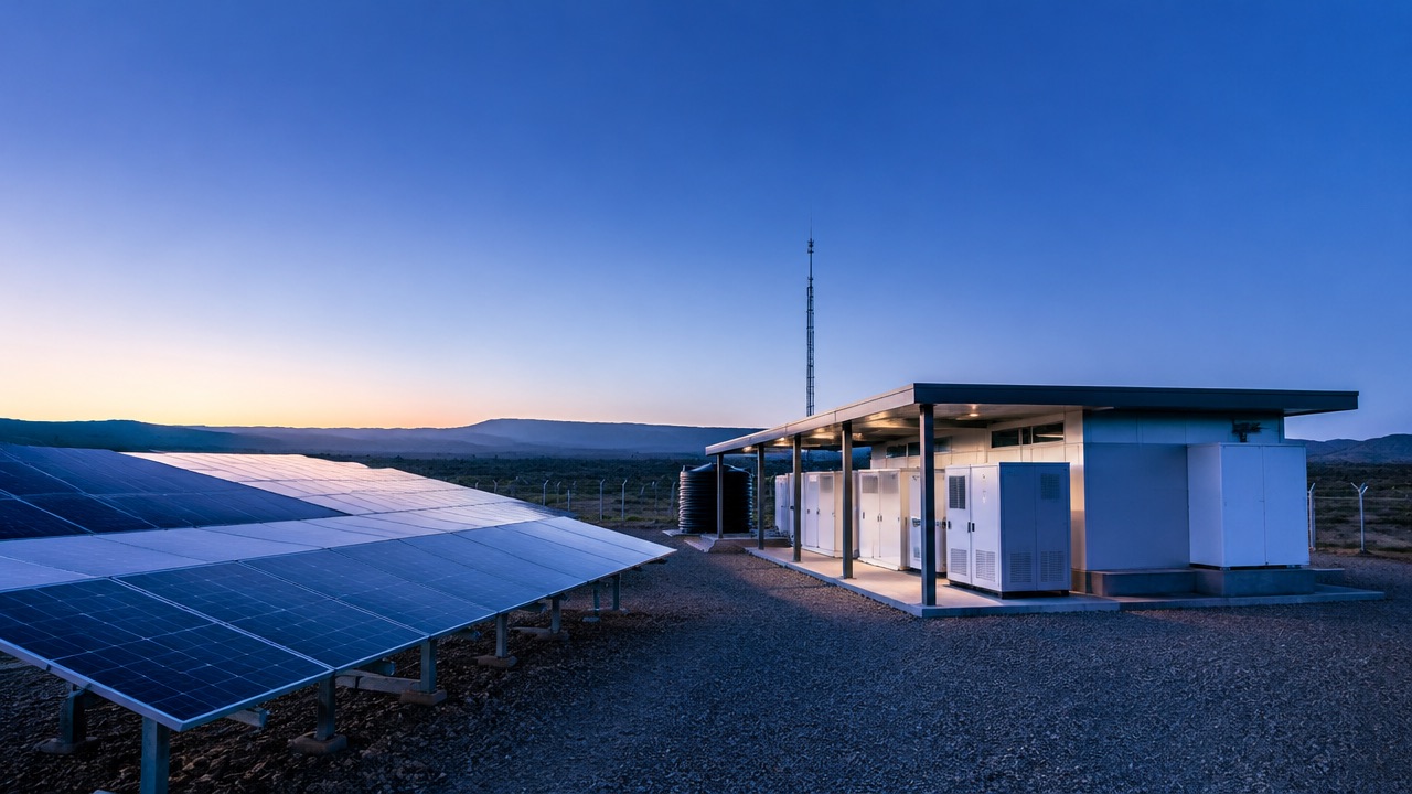 Solar energy installation